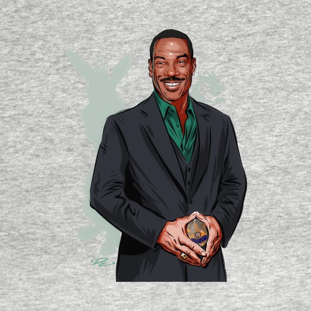 Eddie Murphy - An illustration by Paul Cemmick by PLAYDIGITAL2020